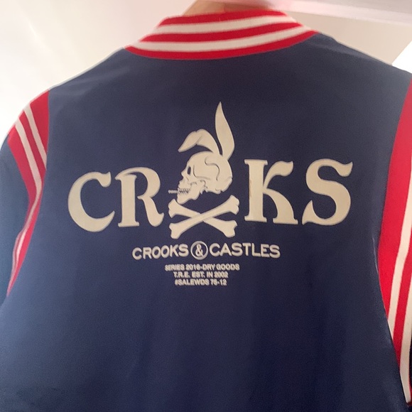 Crooks and castle varsity satin - Picture 7 of 7